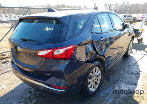 2018 Chevrolet Equinox Ls из США, поврежденный, VIN 3GNAXREV3JS582640